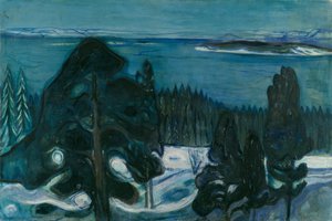 Téli Éjszaka alkotó: Edvard Munch