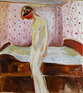 Fiatal lány sír alkotó: Edvard Munch