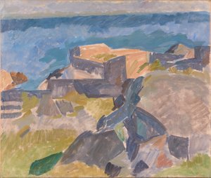 Christiansø tájkép alkotó: Edvard Weie