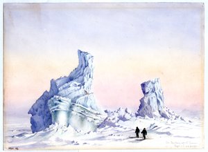 Egy jéghegy az Evans-foknál, 1911. szeptember 1-11 (wc papíron)