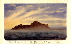 Dél-Trinidad, 1901 (wc papíron) alkotó: Edward Adrian Wilson