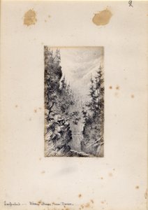Wiesen Strasse Davos mellett, Svájc, 1898-99 alkotó: Edward Adrian Wilson