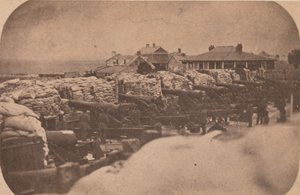 Fort Sumter kiürítése, 1861. április, 1861. április.