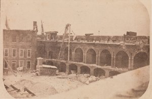 Fort Sumter kiürítése, 1861. április, 1861. április.