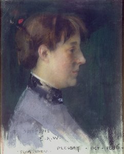 Beatrice Crawhall portréja, 1886