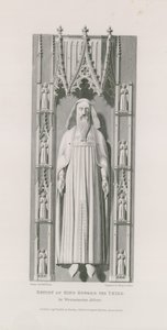 Harmadik Edward király képmása alkotó: Edward Blore