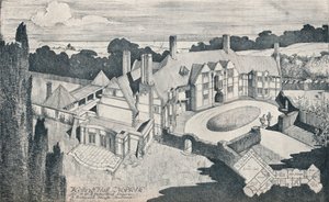 – Kelling Hall, Norfolk. E Brantwood Maufe, A.R.I.B.A., építész, 1912 alkotó: Edward Brantwood Maufe