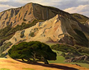 Oaks and Rocks – San Luis Obispo, 1930.