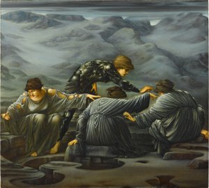 Perseusz és a Graiák alkotó: Edward Burne-Jones