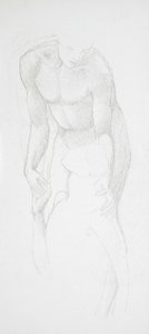 Két férfi akt alkotó: Edward Burne-Jones