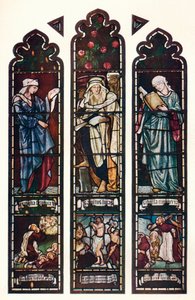 Sibyl Window, Jesus College Chapel, Cambridge, 1872 alkotó: Edward Burne Jones