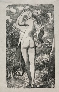 Bacchante vagy A játékos a lírán, 1829.