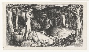 Vidéki élet Ideális lelkipásztori élet alkotó: Edward Calvert