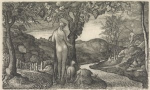 A menyasszony, 1828 (vonalas metszet)