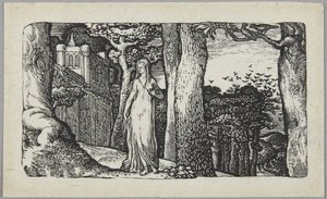 A dáma a vetési varjakkal alkotó: Edward Calvert