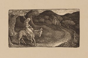 Hazatérés alkotó: Edward Calvert