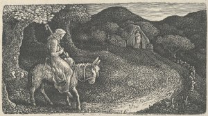 A hazatérés, 1830. alkotó: Edward Calvert