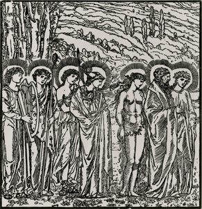 Belépés az istenek közé alkotó: Edward Coley (after) Burne Jones