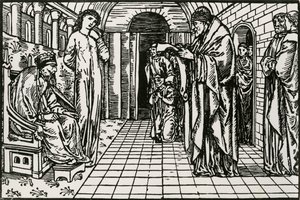 Az Orákulum alkotó: Edward Coley (after) Burne Jones