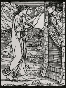 A beszélő torony alkotó: Edward Coley (after) Burne Jones