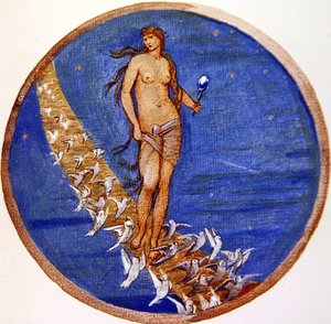 A virágos könyv: V. Mennyország rózsája alkotó: Edward Coley Burne Jones
