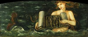 Helen, sellő, 1880 körül alkotó: Edward Burne Jones