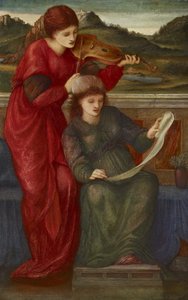 Zene, 1877 alkotó: Edward Burne Jones