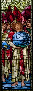 Oxford Harris Manchester College, Morris & Co., Edward Burne-Jones, The Days Of Creation alkotó: Edward Coley Burne Jones