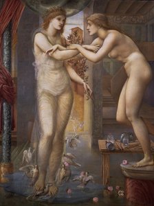Pygmalion és a kép: The Godhead Fires, 1868-78 alkotó: Edward Burne Jones