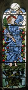 Rochdale, St Chad, Morris & Co., Edward Burne-Jones, Hope, 1873 alkotó: Edward Burne Jones