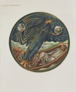A Virágkönyv: XXXVI. Hamis Mercury, 1905 (litó, gouache papíron) alkotó: Edward Burne Jones