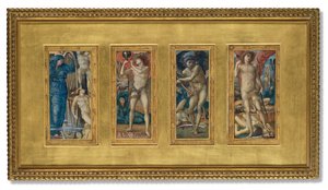 Der Triumph der Liebe von Edward Burne Jones