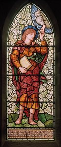 Wilden, All Saints, Morris & Co., Edward Burne-Jones, John Henry Dearle (1859-1932), Enoch, 1902-1914, Louisa, Alfred, The Baldwins, miniszterelnök, metodista, Worcestershire, Arts & Crafts, Rudyard K