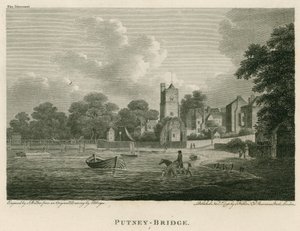 Putney Bridge, London alkotó: Edward Dayes