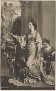 Lady Sarah Bunbury áldoz a kegyelmeknek