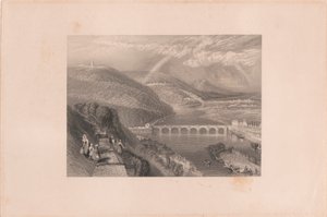 Szent Felhő hídja Sevresből alkotó: Edward Francis Finden
