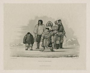 Eskimaux csoport alkotó: Edward Francis Finden
