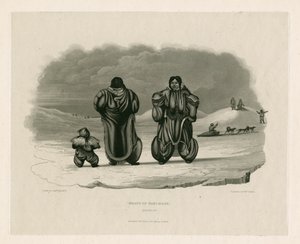 Group of Eskimaux, Igloolik alkotó: Edward Francis Finden