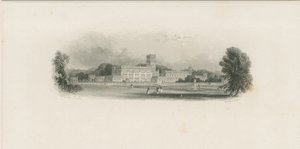 Trentham Hall: acélmetszet, és [?19. század közepe] (nyomtatás)