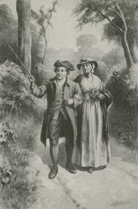 Ritka Kate Blake és Vilmos (litográfia)