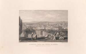 Firenze a Chiesa al Monte-ból alkotó: Edward Goodall
