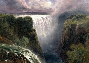 Kilátás a Victoria-vízesésre