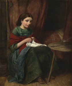 A hímzőnő, 1864