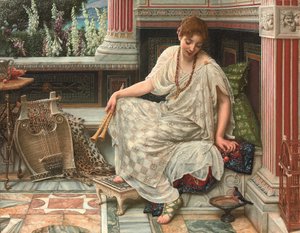 Chloe. Dulcis docta modos et citharae sciens (olaj, vászon)