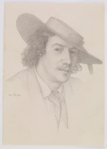 Whistler portréja, 1858. alkotó: Edward John Poynter