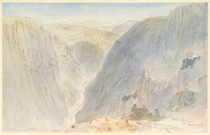 Agia Paraskevi, Epirusz, Görögország alkotó: Edward Lear