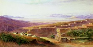 Argosz Mükénéből, 1849 alkotó: Edward Lear