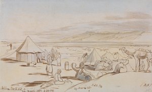 Bir El Abt között alkotó: Edward Lear