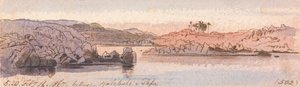 Kalabszhee és Tafa között, 1867. február 16. 17:20 (502) alkotó: Edward Lear