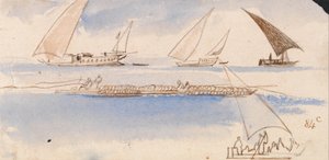 Csónakok alkotó: Edward Lear